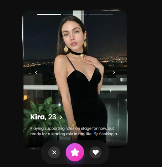 Tinder-Style Swipe Feature